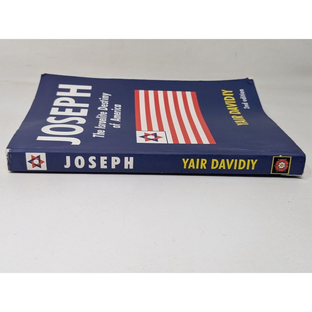 Joseph The Israelite Destiny Of America 2nd Edition 2001 Book Yair Davidi - Picture 3 of 15